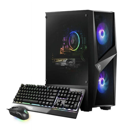 Codex R Gaming Desktop PC (6-Core Intel I5-12400F, Geforce RTX 4060 8GB, 64GB DDR5, 512GB SSD + 2TB HDD, RGB Fans, 650W PSU, RGB Backlit KYB, Mouse, VR Ready, AC Wifi, Win 11 Home)